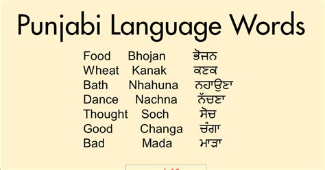 Punjabi curse words